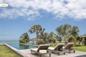 Casa Jaguaribe: Piscina Infinita com Vista Mar